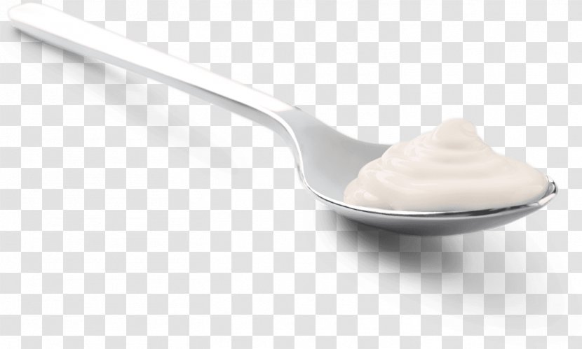 Spoon Dairy Product - With Curd Transparent PNG