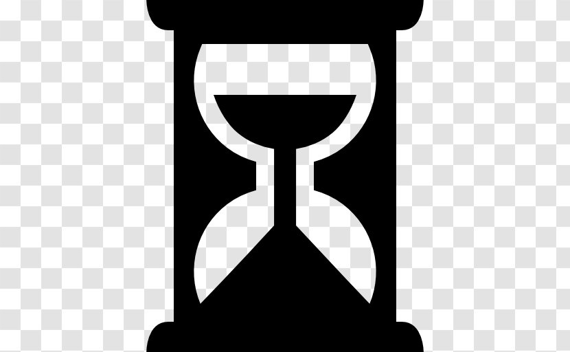 Hourglass Symbol Clock - Time Attendance Clocks Transparent PNG