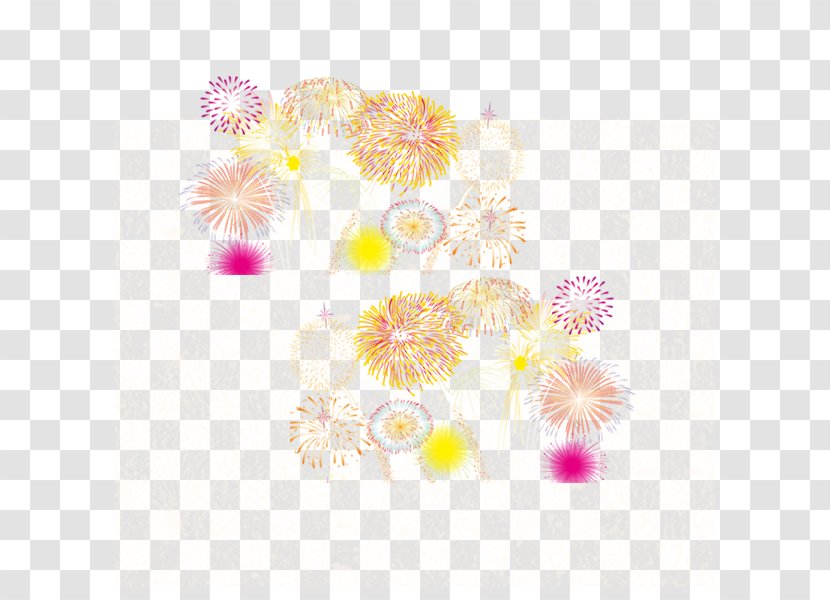 Floral Design Petal Dahlia Pattern - Point - Fireworks Transparent PNG