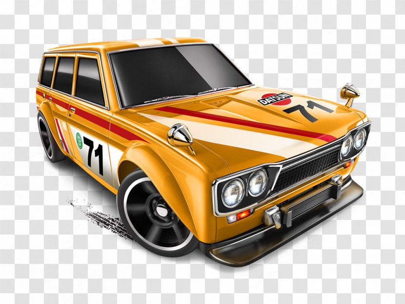 Datsun 510 Car Nissan Bluebird - Vehicle - Hot Wheels Transparent PNG