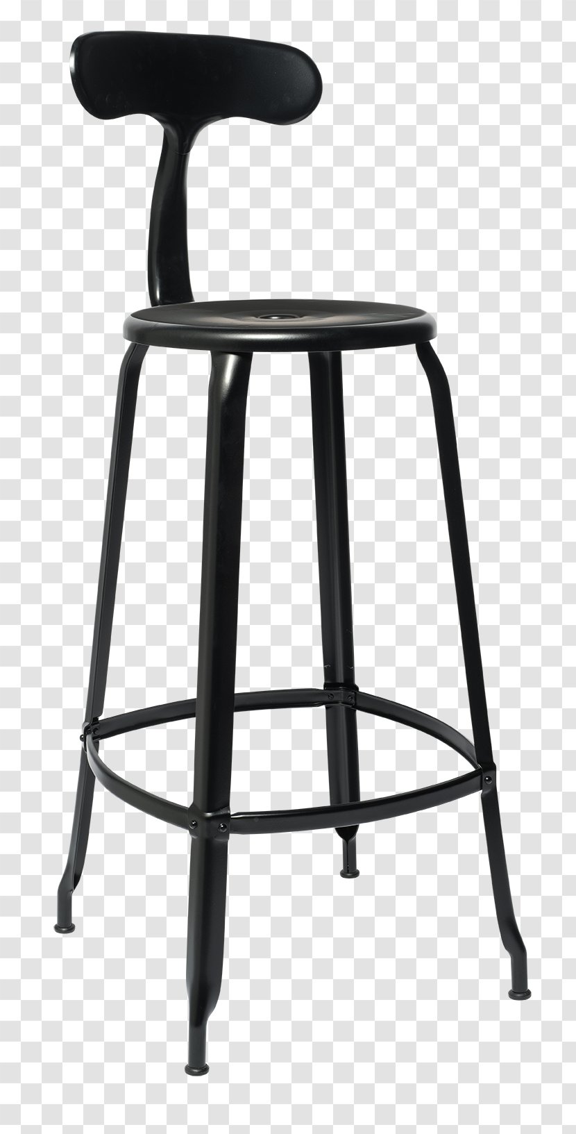 Chair Bar Stool Chaises NICOLLE Seat - Industrial Style Transparent PNG