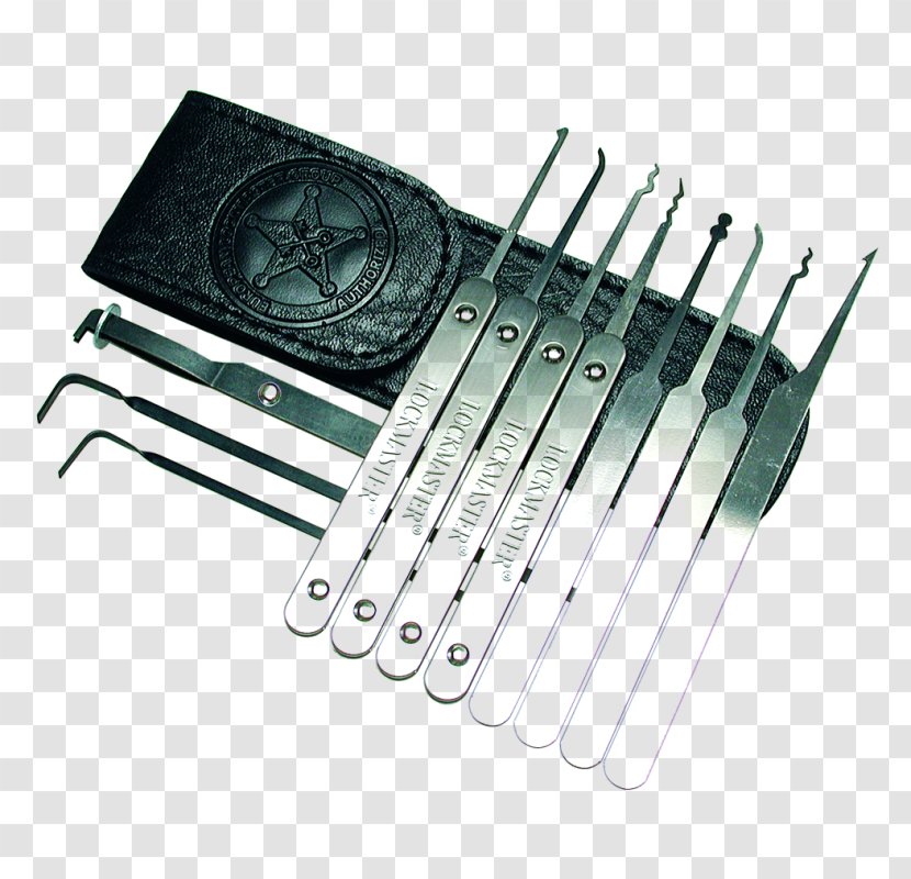 Tool Lock Picking Skeleton Key Locksmith - Spring Steel Transparent PNG