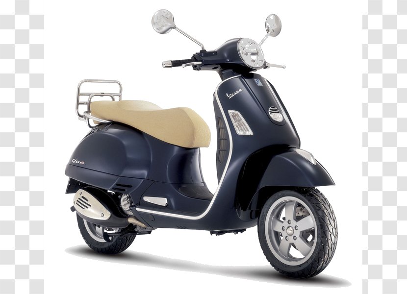 Scooter Vespa GTS Piaggio Motorcycle - Motorized Transparent PNG