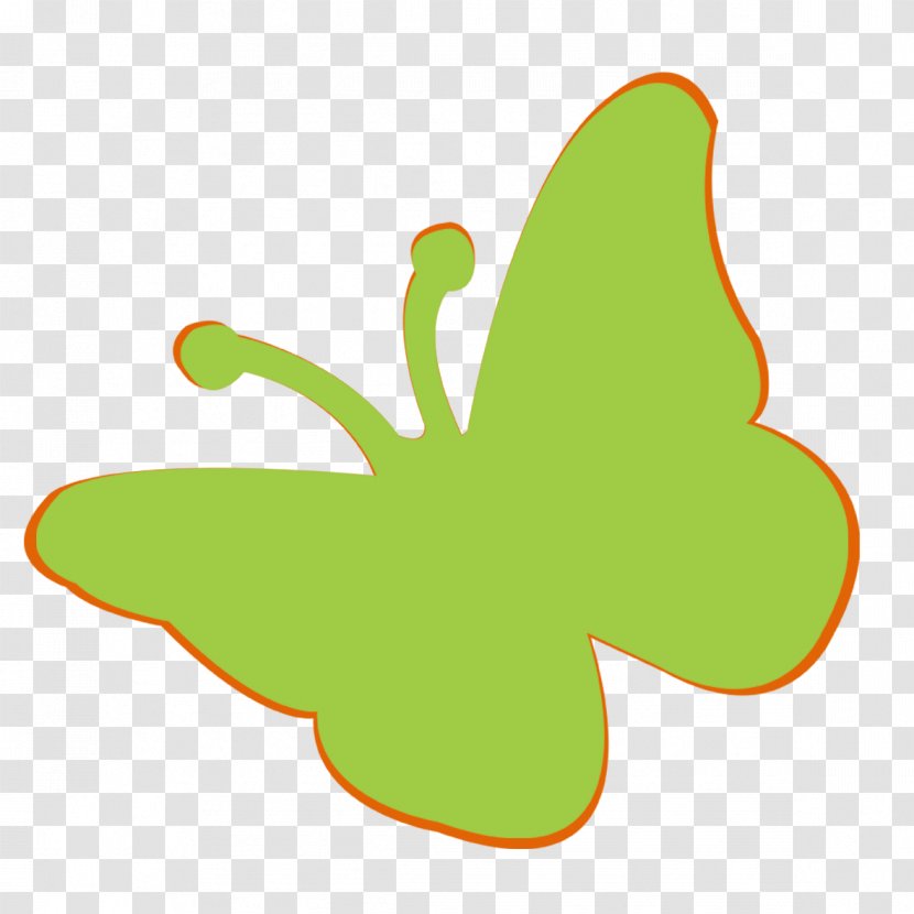 Butterfly Shape - Tree - Green Transparent PNG