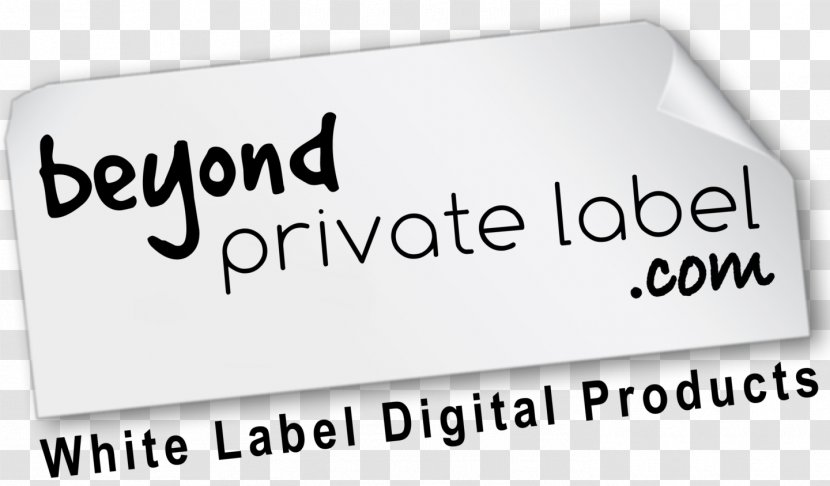 Private Label Organization Brand Logo - Text - Digital Goods Transparent PNG
