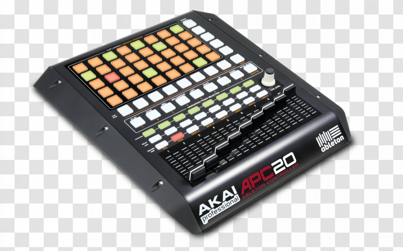 Akai Professional APC20 Ableton Live MIDI Controllers - Midi - Controller Transparent PNG