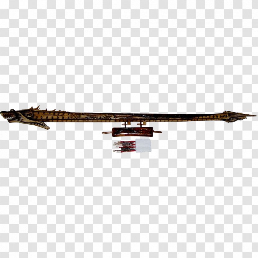 Ranged Weapon Blowgun Dart Wood - Nozzle Transparent PNG