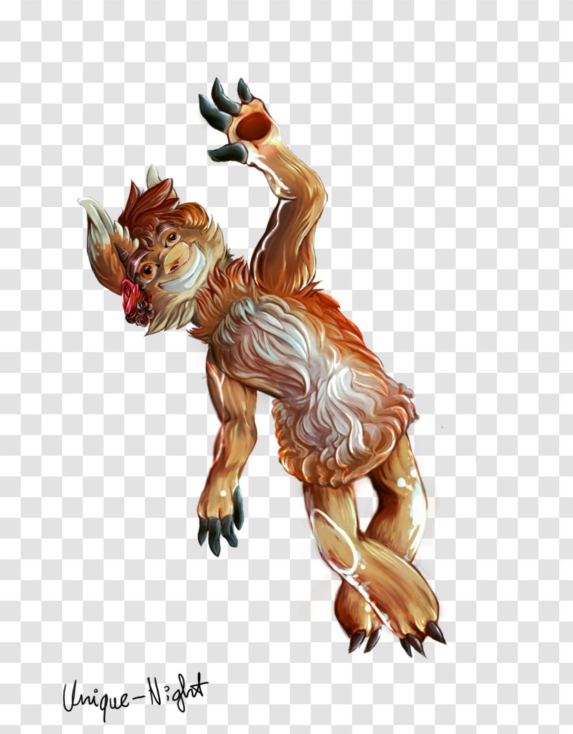 Carnivora Figurine Tail Legendary Creature - Creative Night Transparent PNG