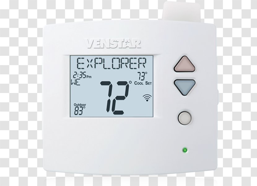 Programmable Thermostat HVAC Heat Pump Smart - Venstar Colortouch T7850 - Hardware Transparent PNG