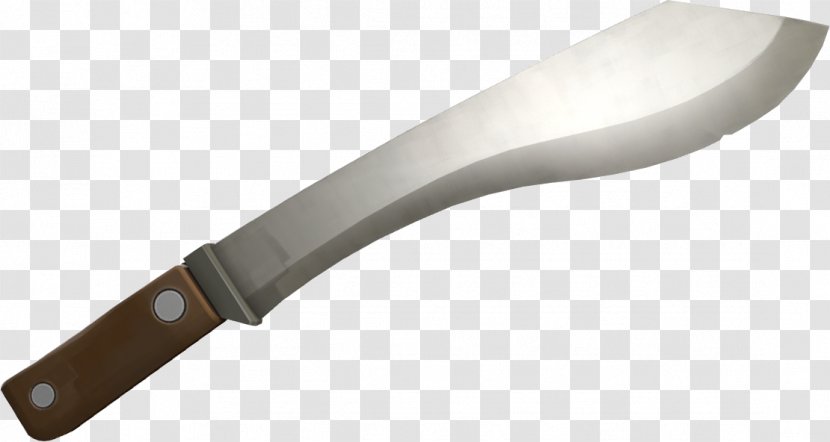 Machete Bowie Knife Team Fortress 2 Hunting & Survival Knives Weapon Transparent PNG