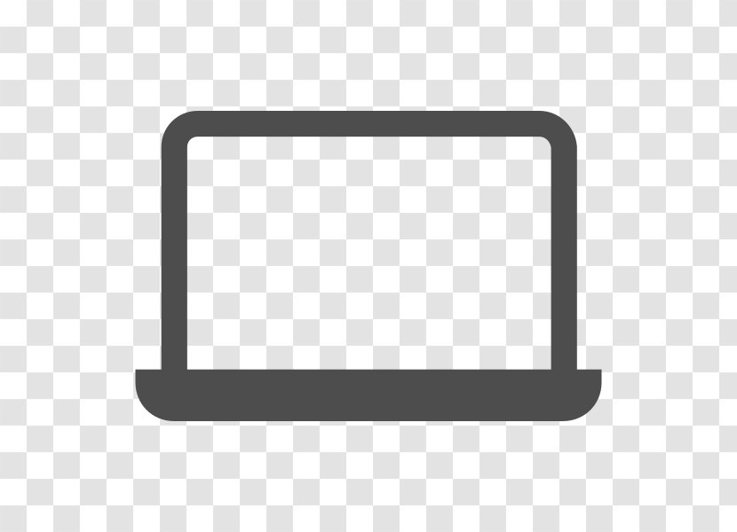 Laptop Wikimedia Commons - Rectangle - Icon Transparent PNG