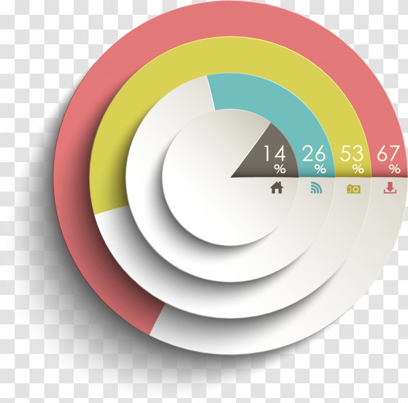 Pie Chart Infographic Diagram - PPT Template,PPT Table Transparent PNG
