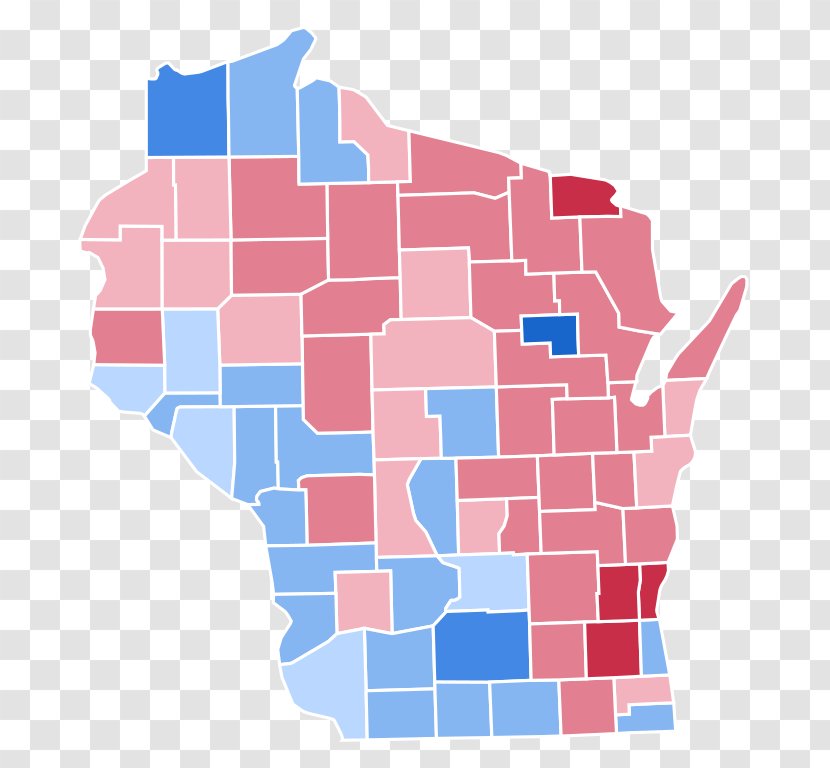 United States Presidential Election In Wisconsin, 2016 US Election, 2000 2004 - Wisconsin Elections 2018 Transparent PNG