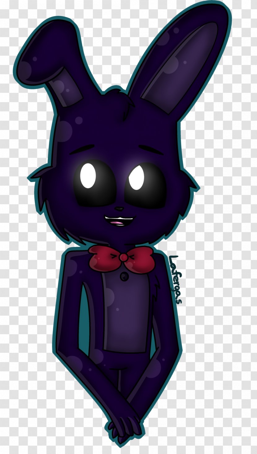 Digital Art Drawing Five Nights At Freddy's 2 DeviantArt - Purple - Shadow Bonnie Transparent PNG