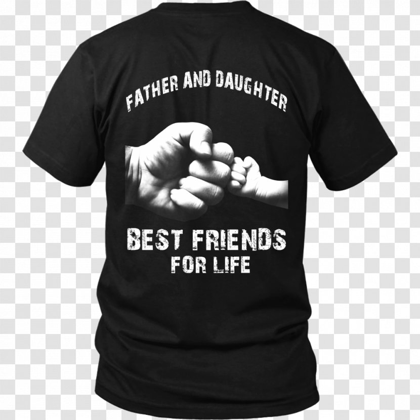 T-shirt Father's Day Daughter Hoodie - Cartoon - Best Father Transparent PNG