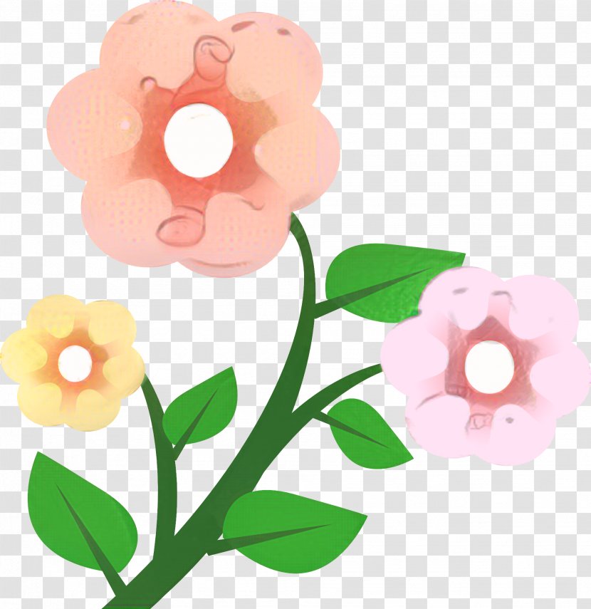 Pink Flowers Background - Plant - Petal Transparent PNG