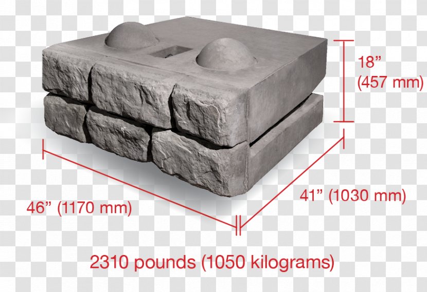 Retaining Wall Concrete Masonry Unit Stone Veneer - Furniture Transparent PNG