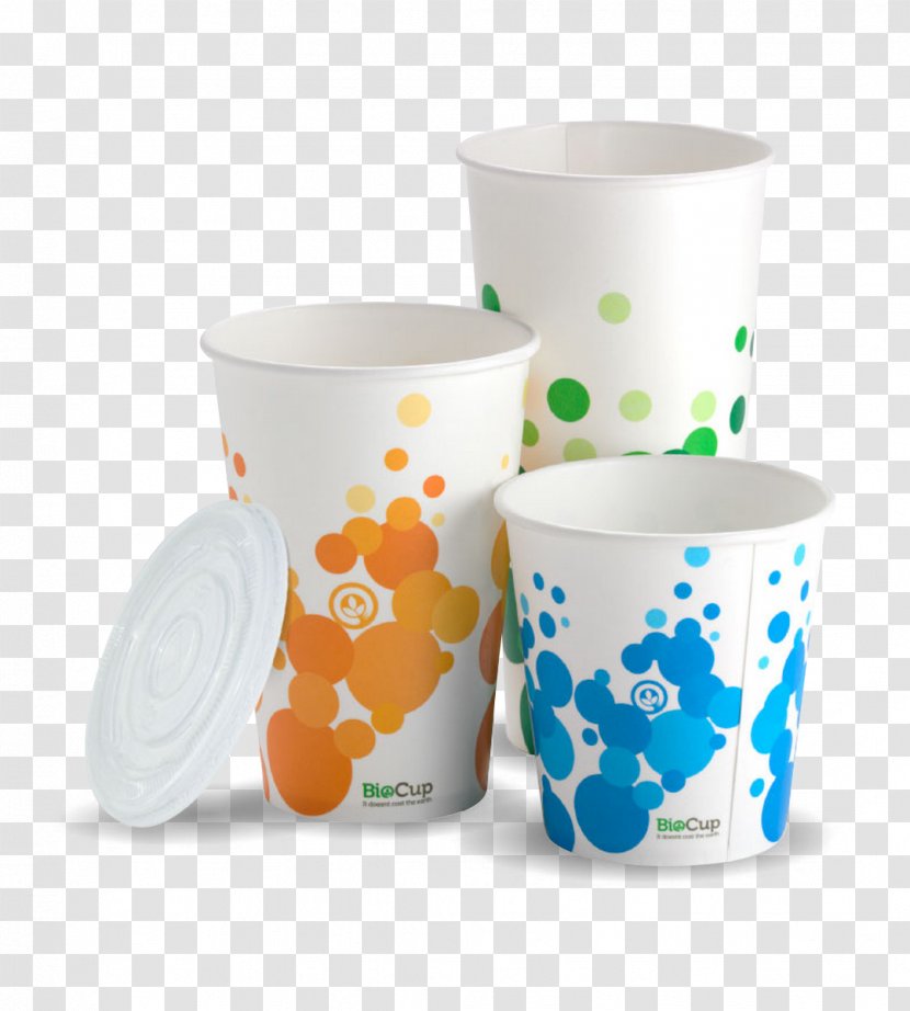 Coffee Cup Paper Lid - Container Transparent PNG