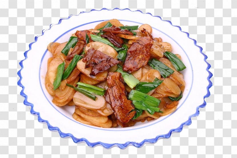 Nian Gao Tteok-bokki Zhajiangmian Stir Frying Ingredient - Pungency - Bacon Fried Rice Cake Transparent PNG