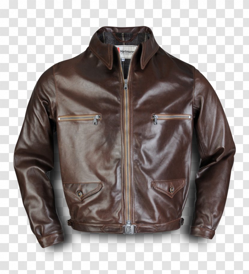 Leather Jacket Flight MA-1 Bomber - Textile Transparent PNG