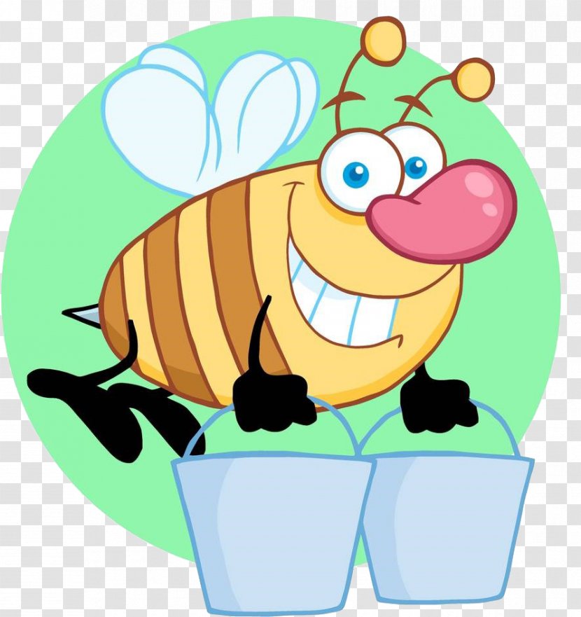 Vector Graphics Royalty-free Clip Art Illustration Shutterstock - Honey Bee - Secretary Transparent PNG