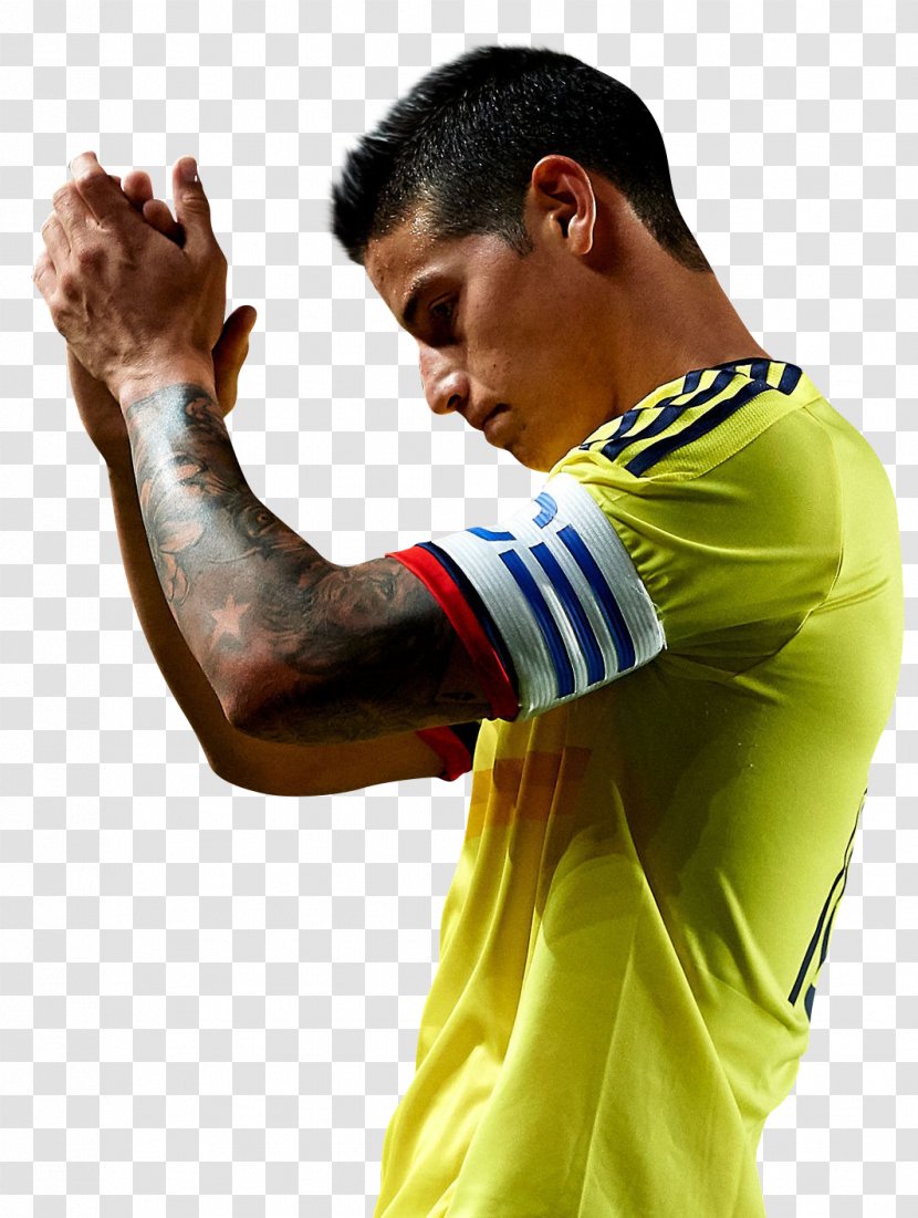 2018 World Cup Colombia National Football Team 2014 FIFA Real Madrid C.F. - Neck Transparent PNG
