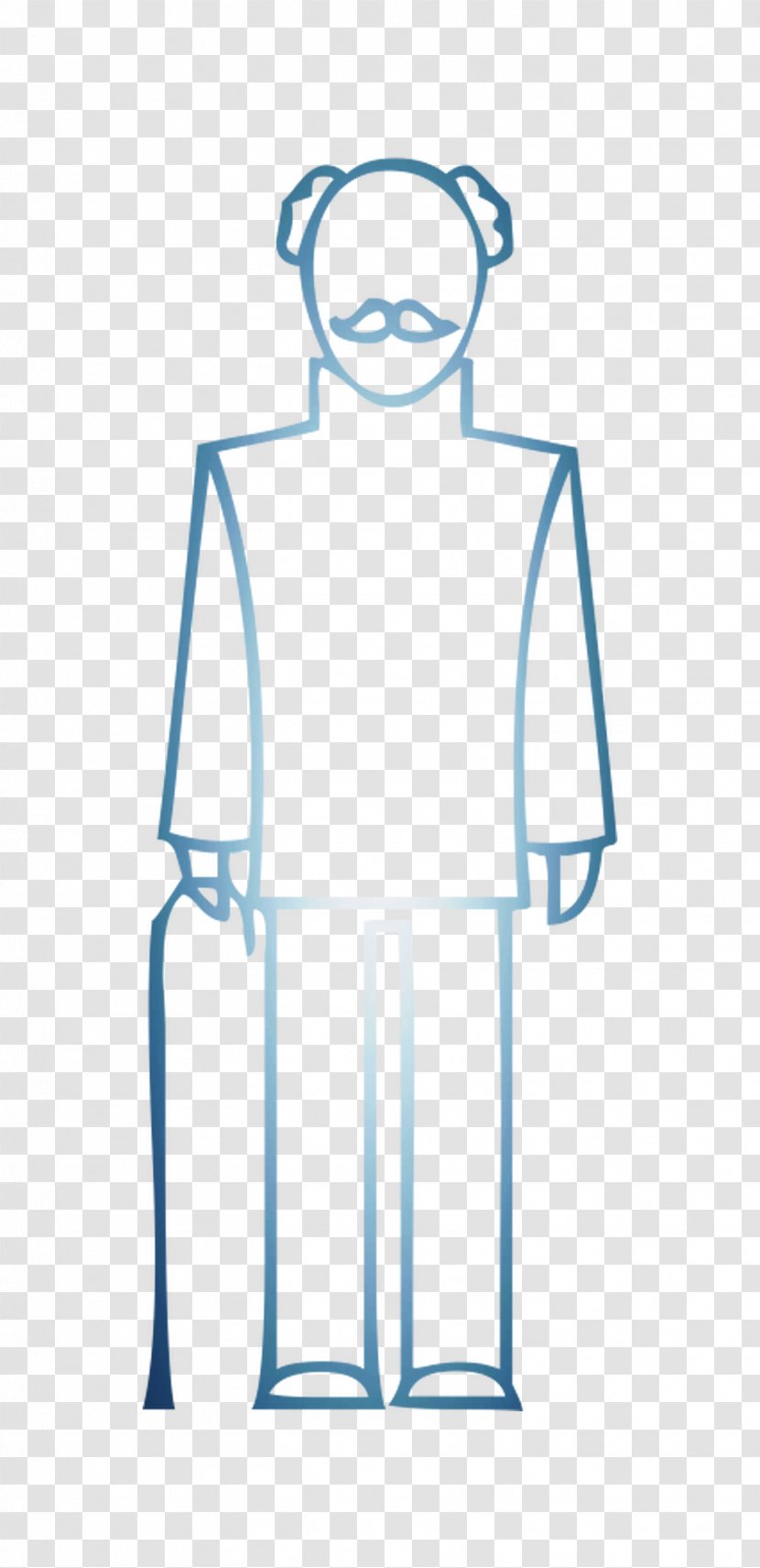 Sleeve Clip Art Shoulder Dress Human Behavior - Outerwear - Standing Transparent PNG