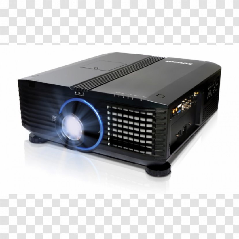 Multimedia Projectors InFocus Digital Light Processing 1080p - Audio Receiver - Projector Transparent PNG