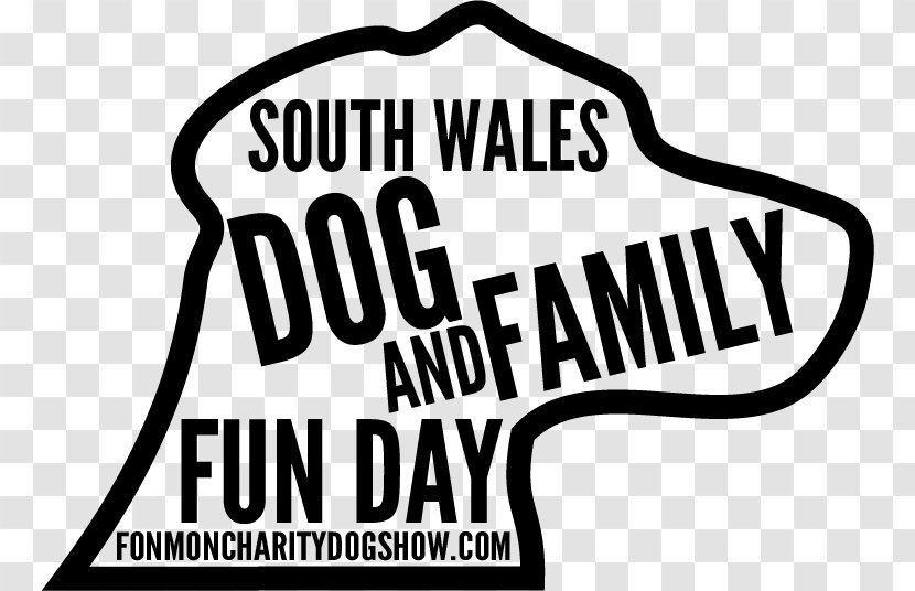 South Wales Logo Brand Belfast Dog - White - Family Fun Day Transparent PNG