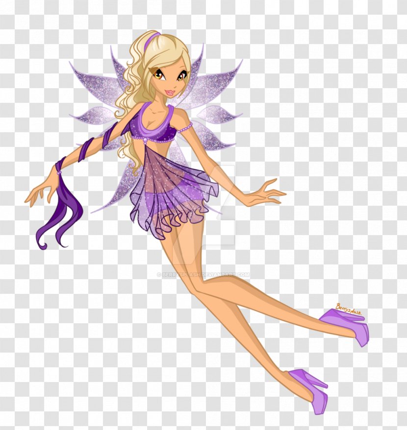 Fairy Bloom Tecna Magic - Silhouette Transparent PNG