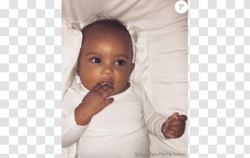Kim Kardashian Keeping Up With The Kardashians Child Infant Saint - Celebrity - Kanye West Transparent PNG