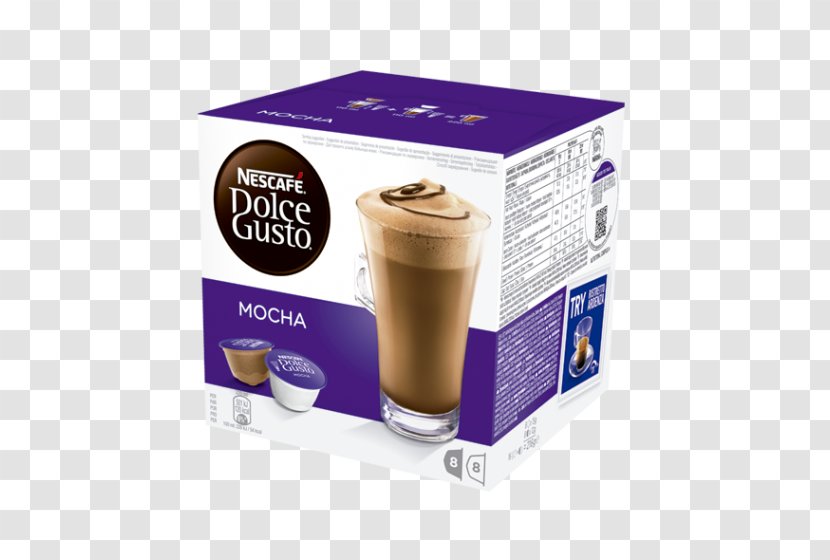 Dolce Gusto Caffè Mocha Espresso Coffee Latte - Nescaf%c3%a9 - Cafe Transparent PNG