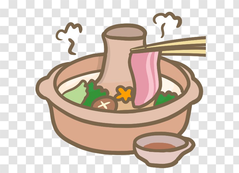 Shabu-shabu Nabemono Hot Pot Buffet Japanese Cuisine - Flower - Cartoon Work Transparent PNG