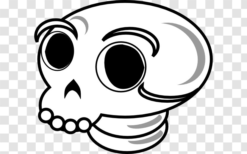 Skull Calavera Clip Art - Heart - Vector Transparent PNG