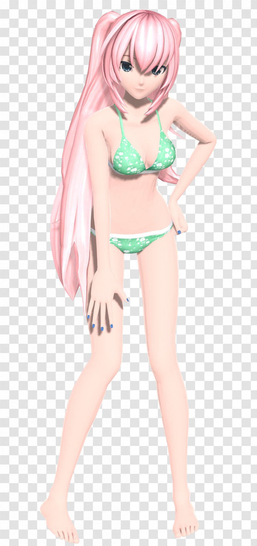 Hatsune Miku: Project DIVA Arcade Future Tone Swimsuit Megurine Luka - Tree - Miku Transparent PNG