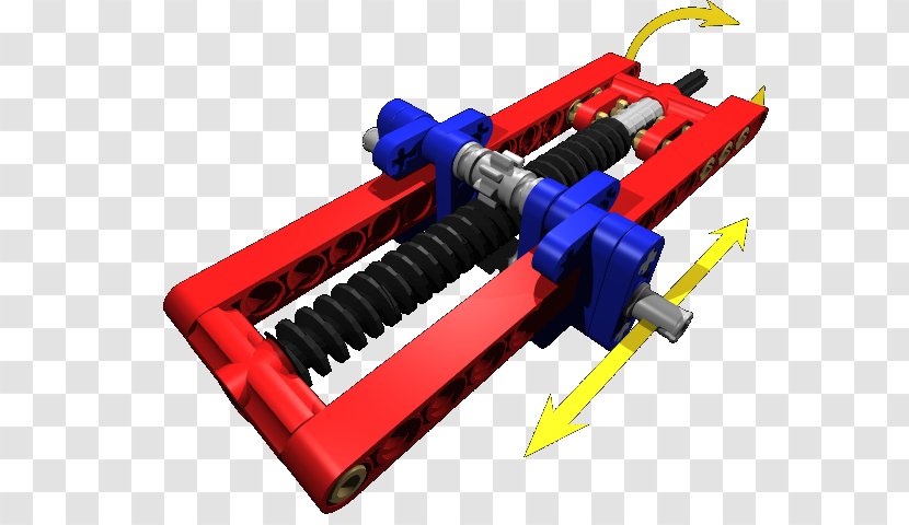 Lego Technic Linear Actuator Mindstorms Pneumatics - Hardware - Digital Designer Transparent PNG