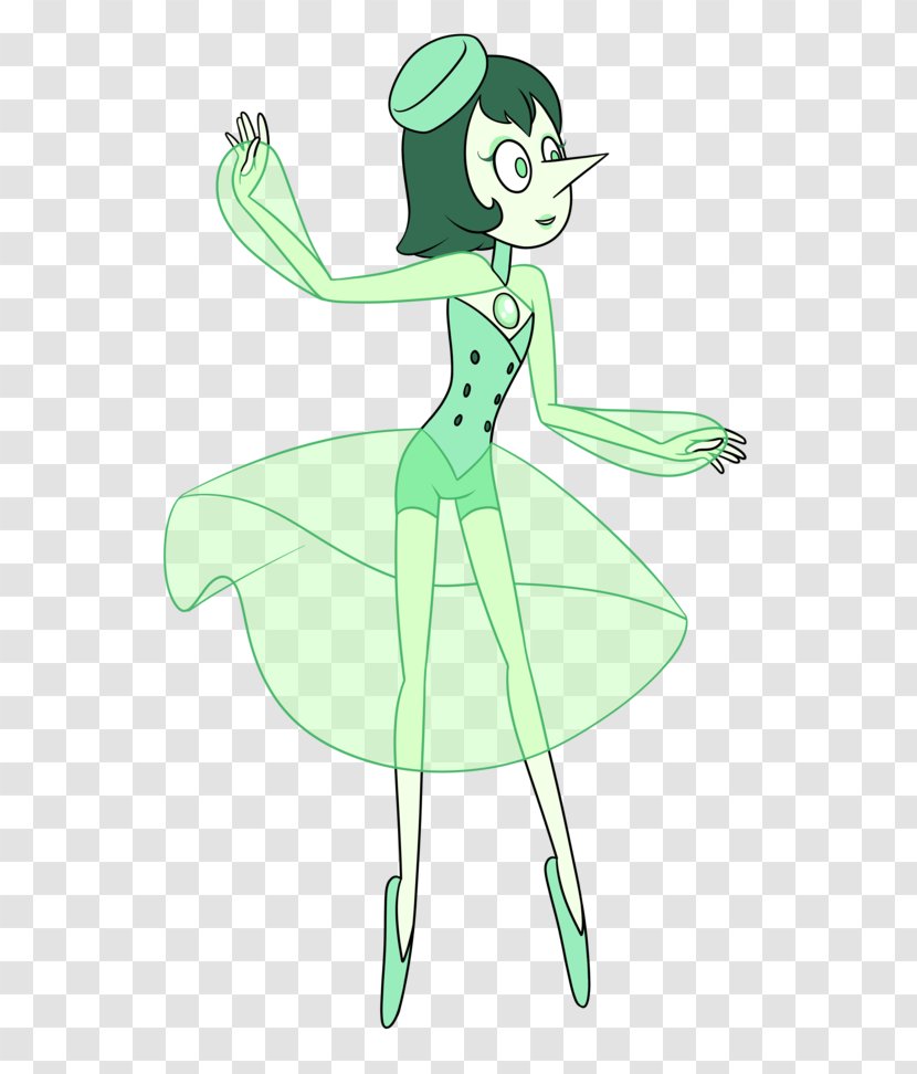 Pearl Green Steven Universe Gemstone Garnet - Flower Transparent PNG