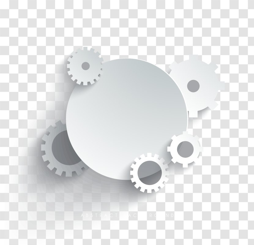 Gear Shape Euclidean Vector Icon - Number - PPT Transparent PNG
