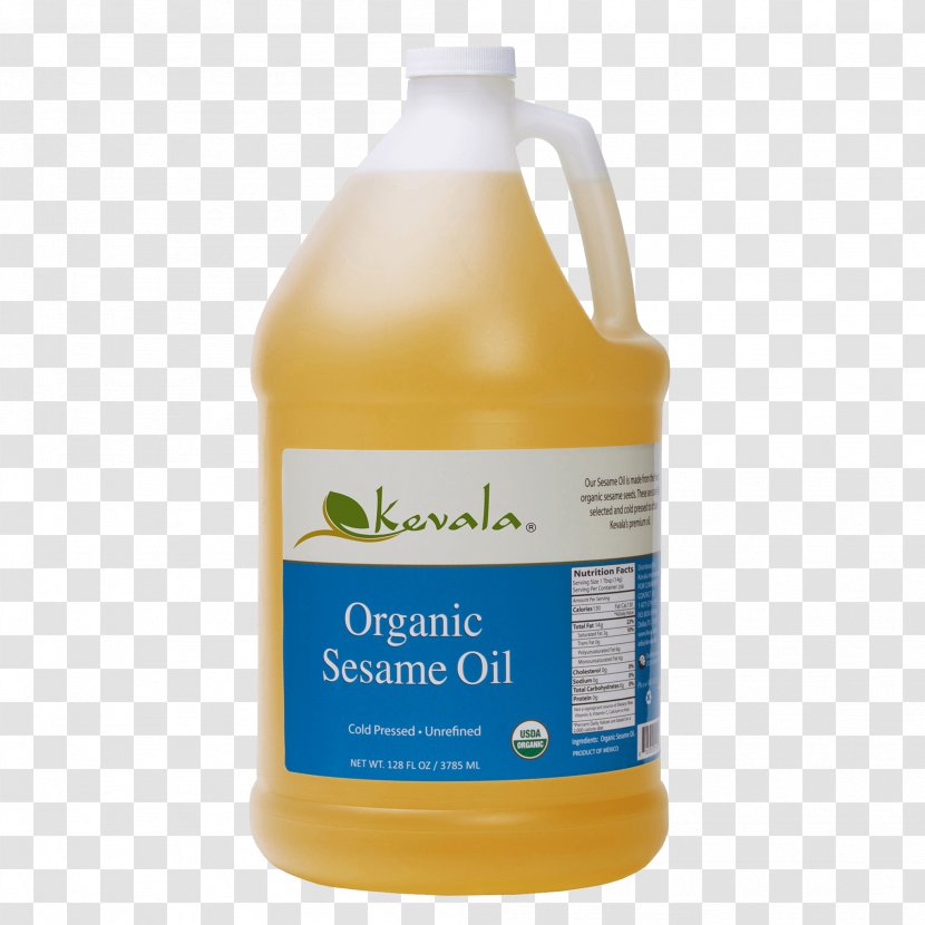Organic Food Sesame Oil Olive - Gallon Transparent PNG