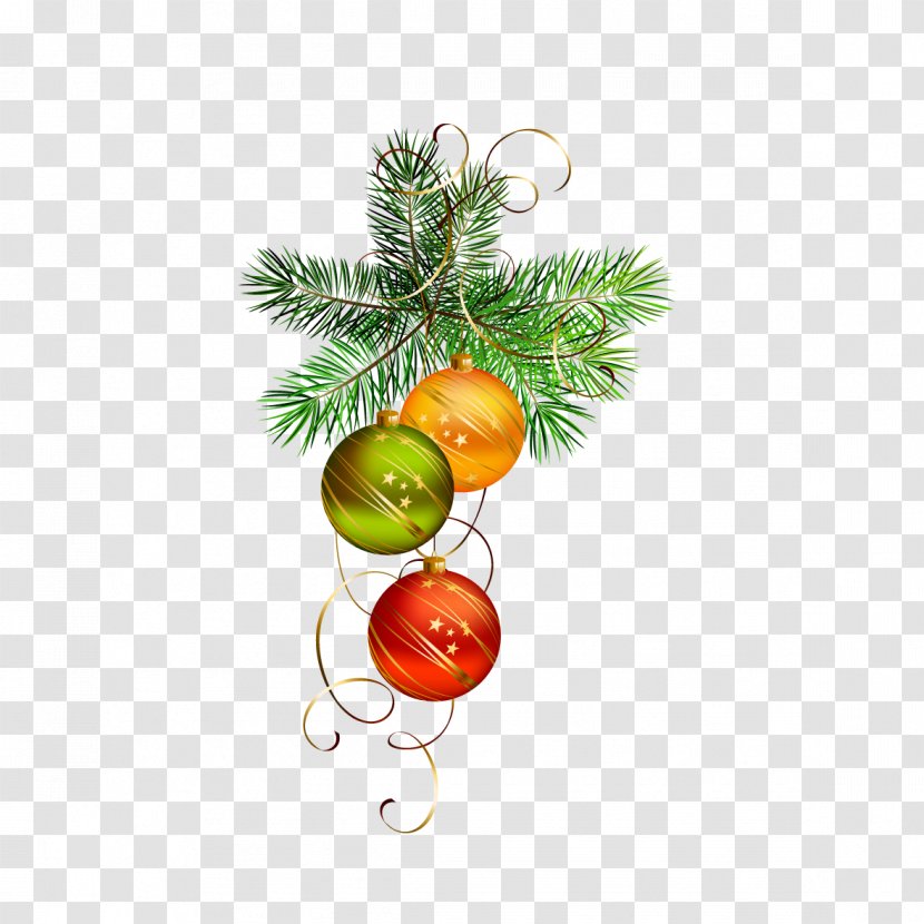 New Year - Christmas - 2016 Ornament TreeBall Transparent PNG