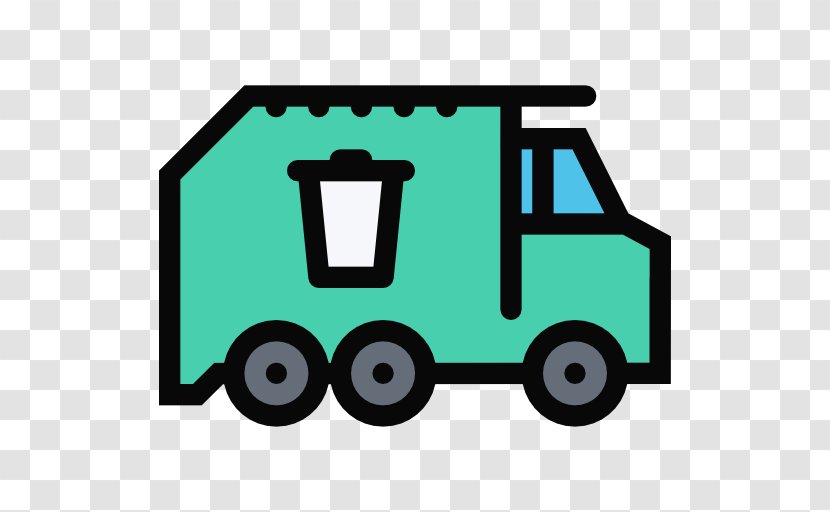 Car Transport Waste Garbage Truck - Green - Collection Transparent PNG