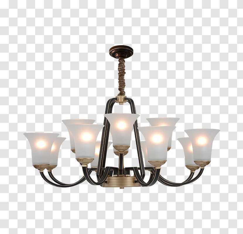 Chandelier Glass - White Transparent PNG