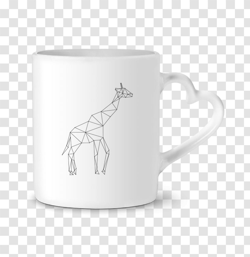 Mug Coffee Ceramic Tea Cup - Giraffidae Transparent PNG