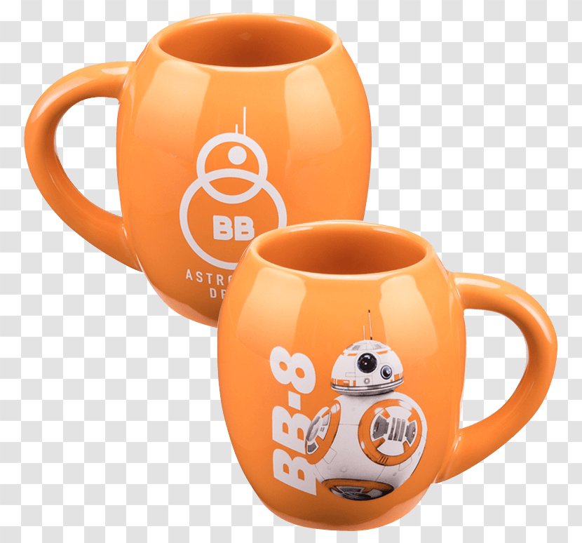 BB-8 Yoda Mug Star Wars Ceramic - Luke Skywalker Transparent PNG