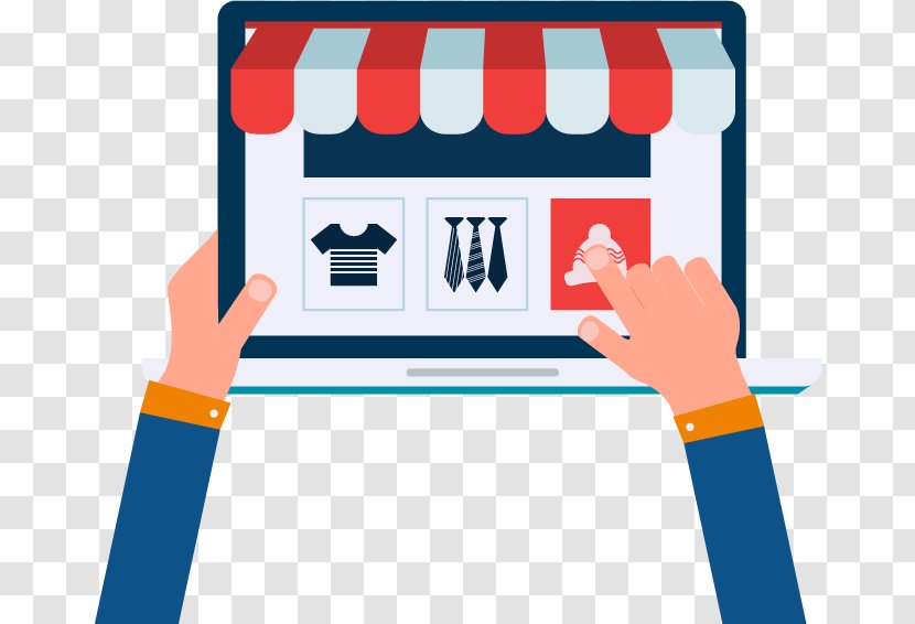 Online Shopping E-commerce Cart Software And Offline Internet - Business Transparent PNG