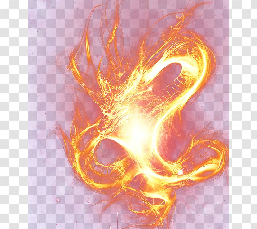 Flame Light Computer Keyboard Download Fire - Color Flicker - Fiery Dragon Transparent PNG