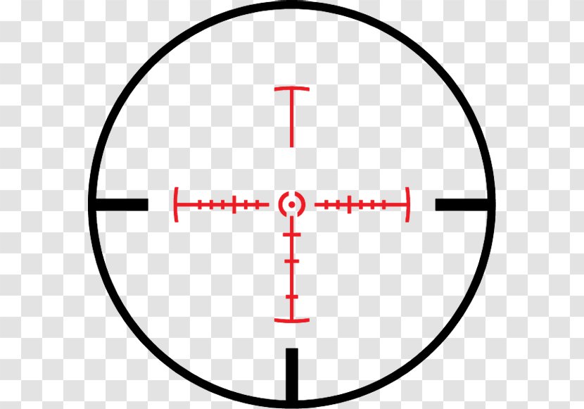 Reticle Telescopic Sight Clip Art - Number - Scope Cliparts Transparent PNG
