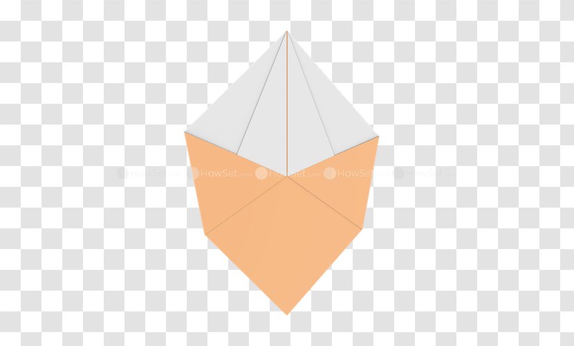 Triangle Line - Orange - Ab Paper Transparent PNG
