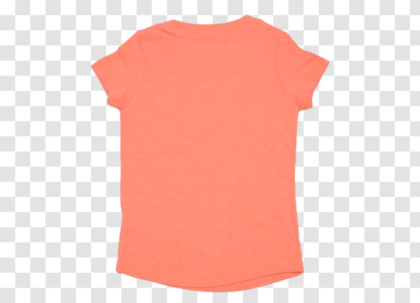 T-shirt Shoulder Sleeve Product - Orange - Tshirt Transparent PNG