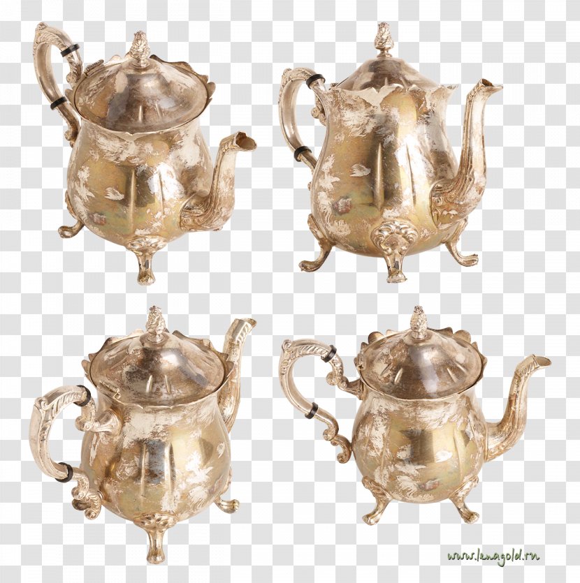 Teapot Kettle Tableware Cup - Metal - Ceramic Transparent PNG